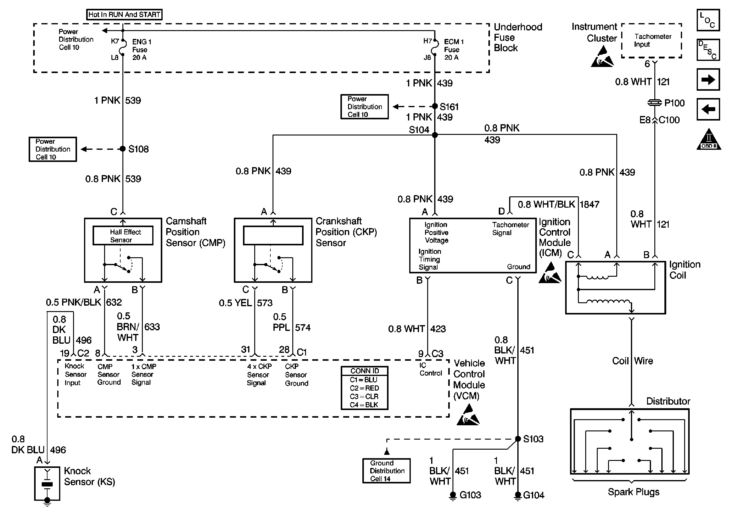 Camshaft Position Sensor Wiring