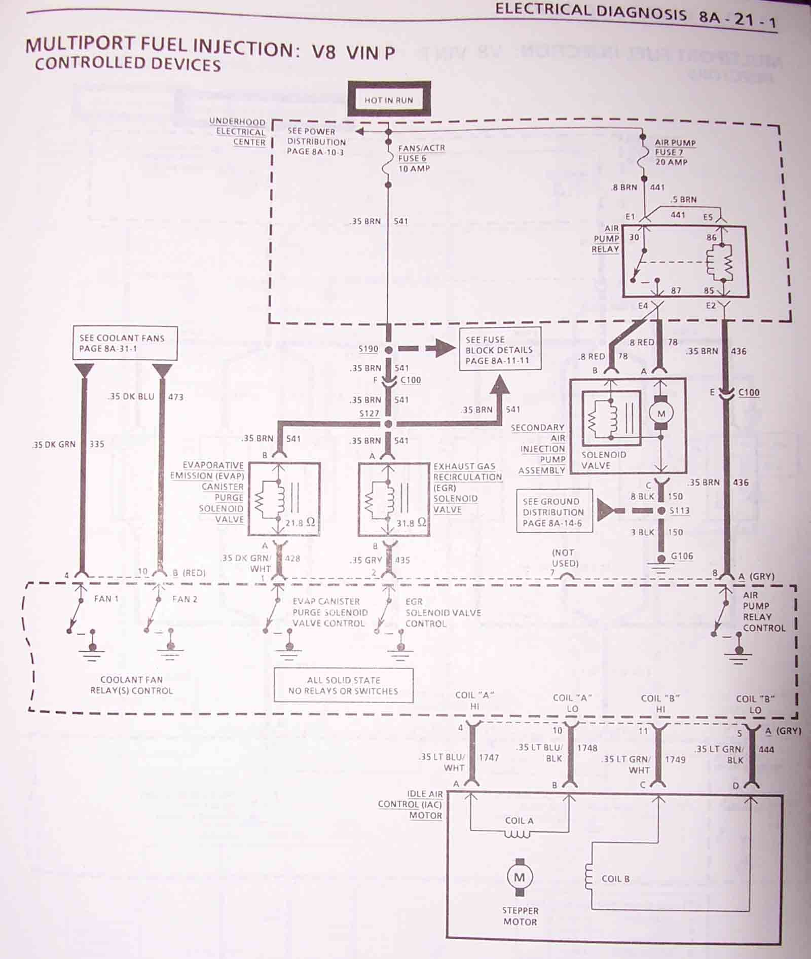 LT1 iac wiring - North East F-Body Association